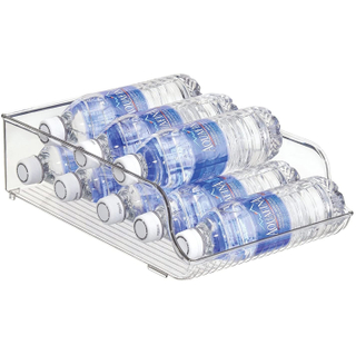 Freezer Water Bottle Storage Organizer Bin 