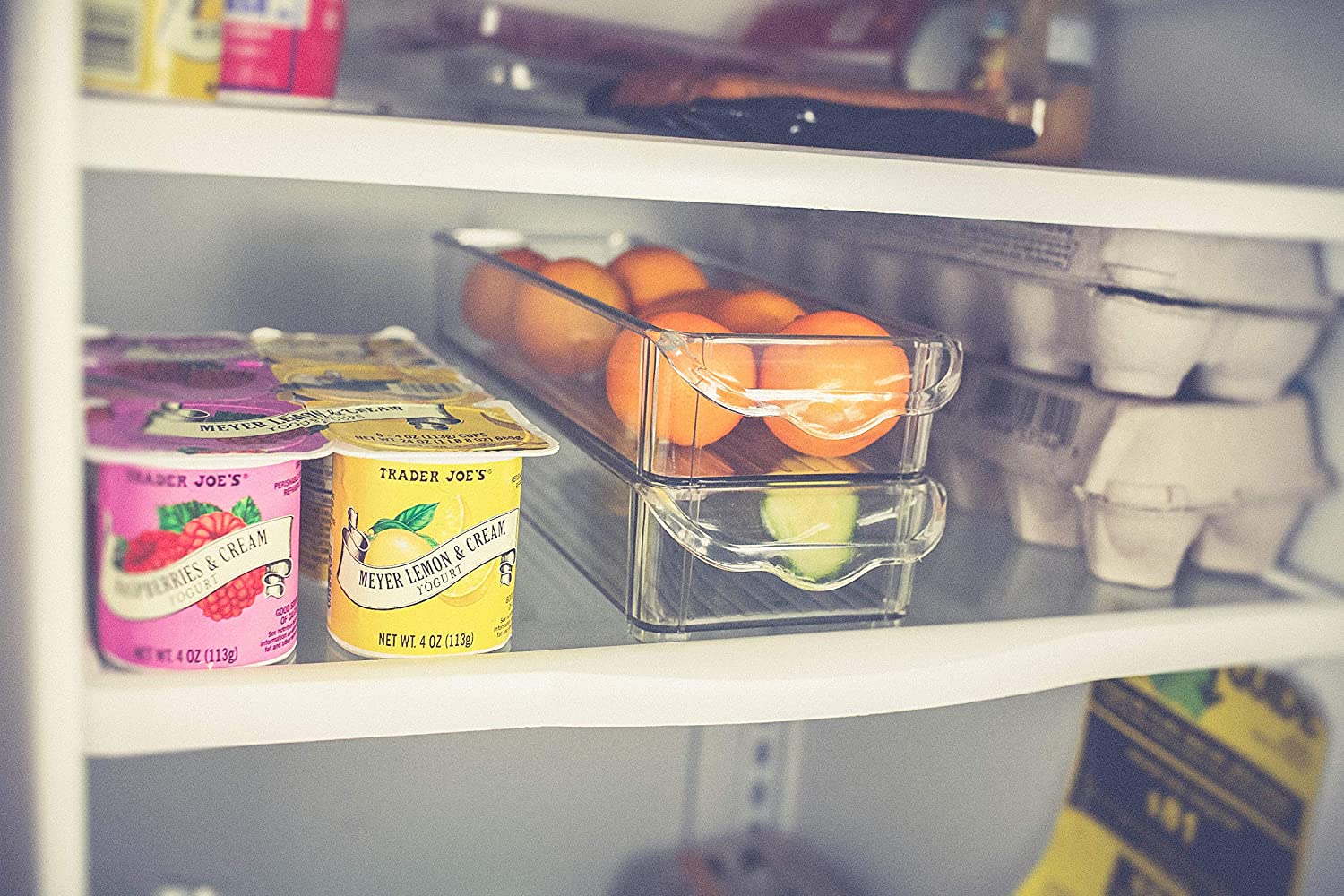 Plastic Stackable Fridge Storage Bin Water Bottle Buy refrigerator