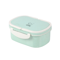 Eco lunch box, insulated lunch box Wheat straw