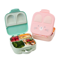 Plastic Bento Insulated Electronic Lunch Box Eco Friendly Heat Preservation Children Tiffin