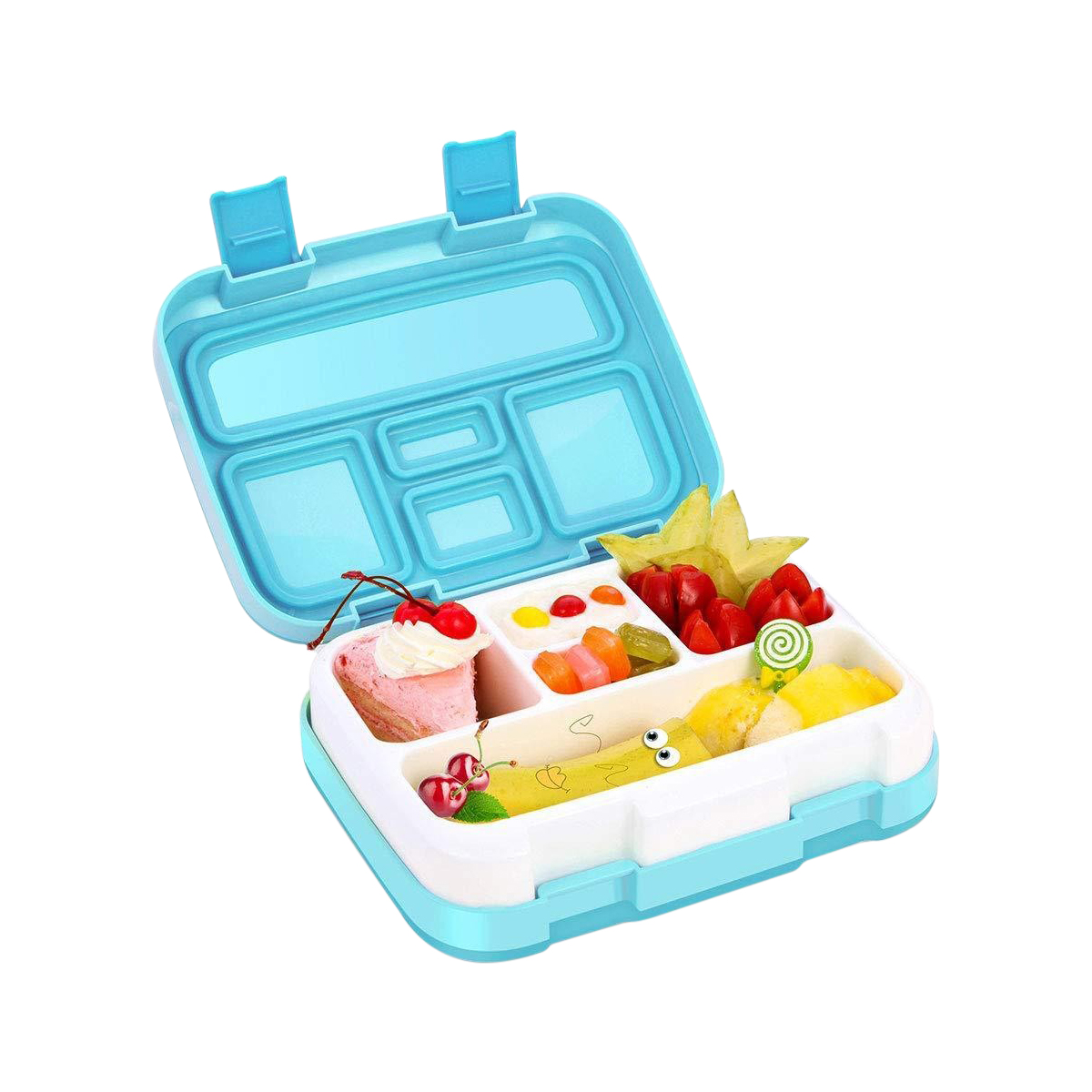 5 Compartments Kids Lunch Bento Box Buy kids bento box, Kids lunch
