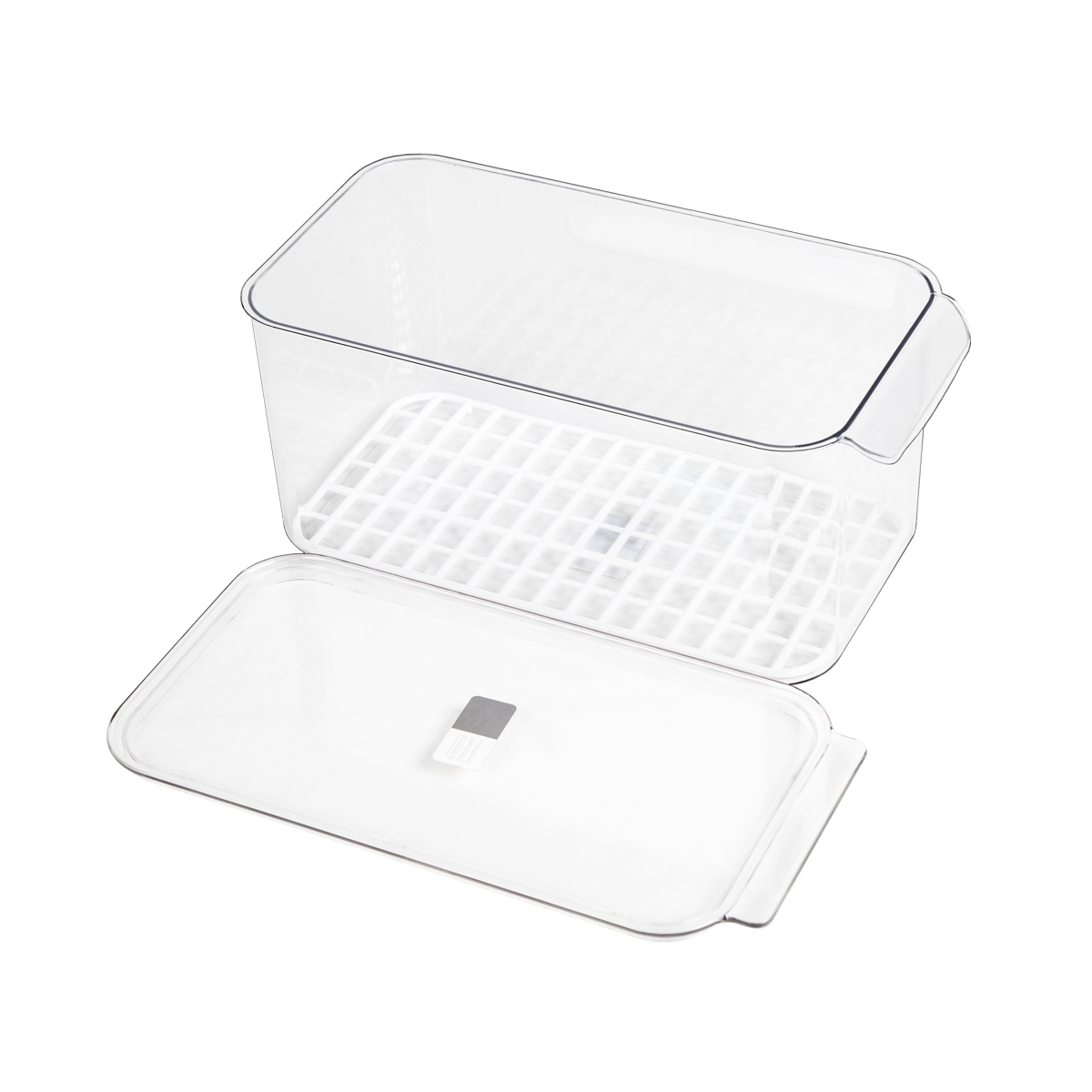 Kitchen Draining Storage Bins With Lids