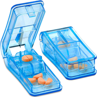 Portable Mini Transparent Pill Cutter Crusher