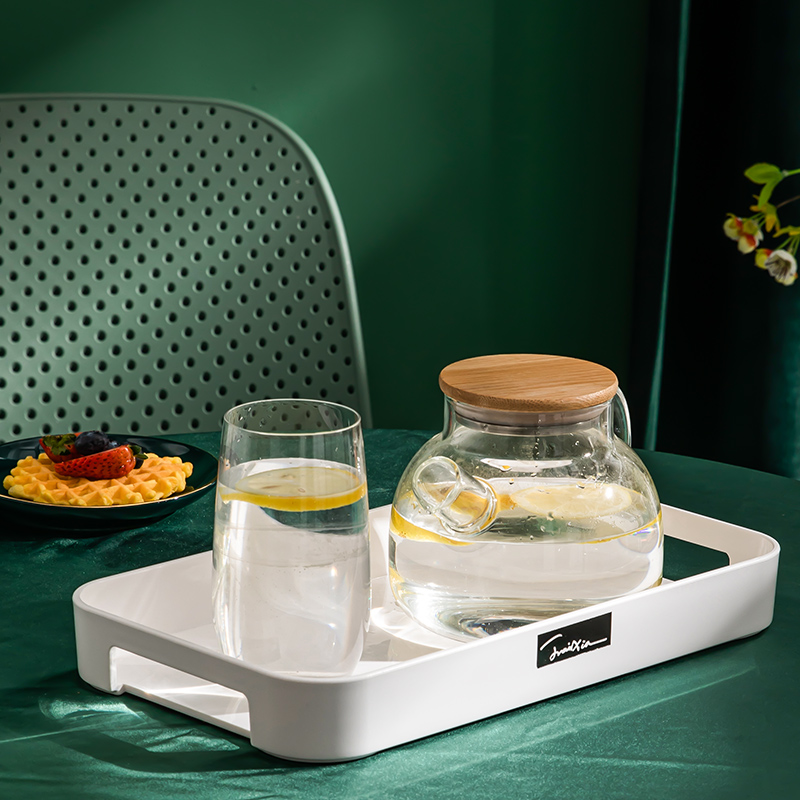 Large Plastic Tray with Handles