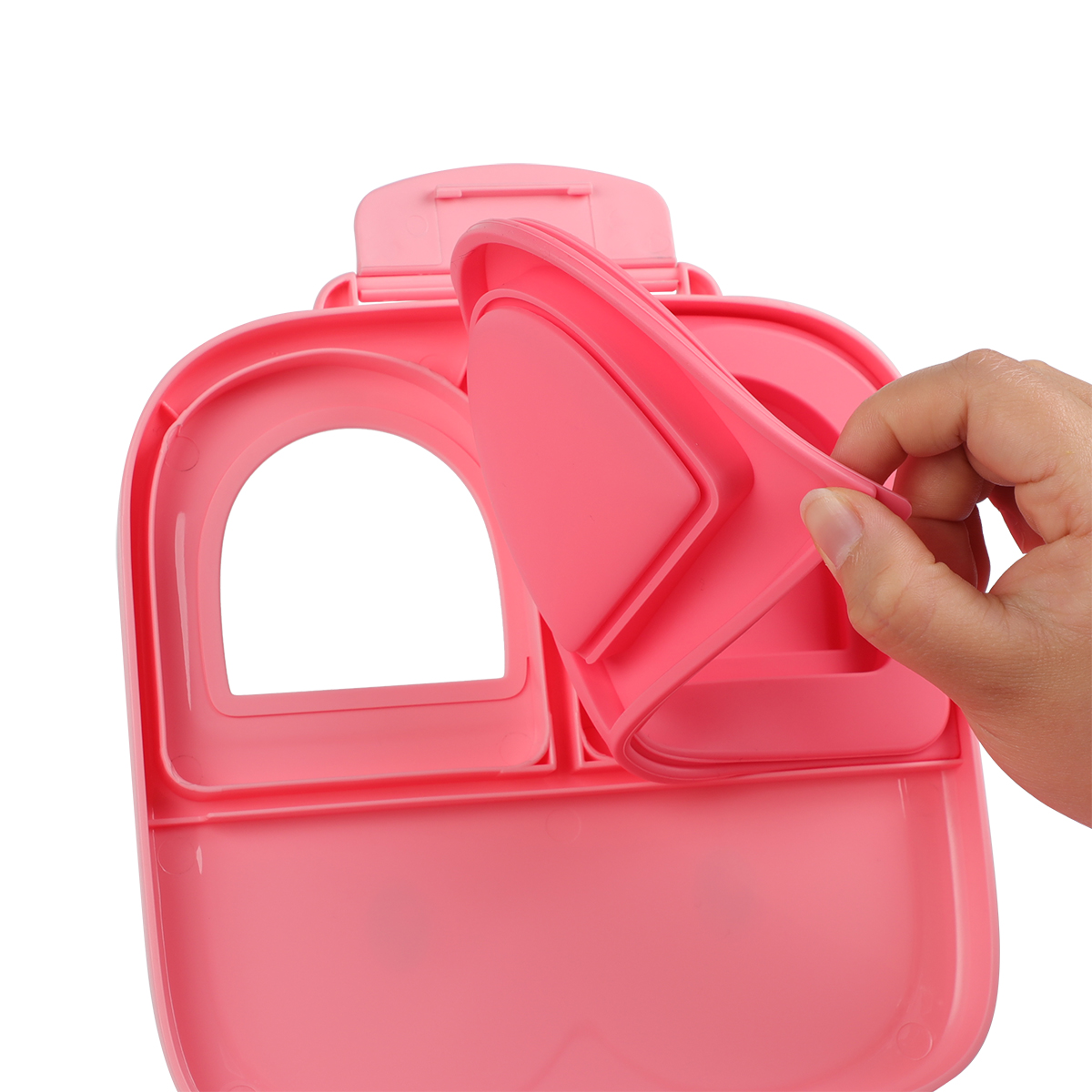BPA FREE Plastic Salad Lunch Box Container